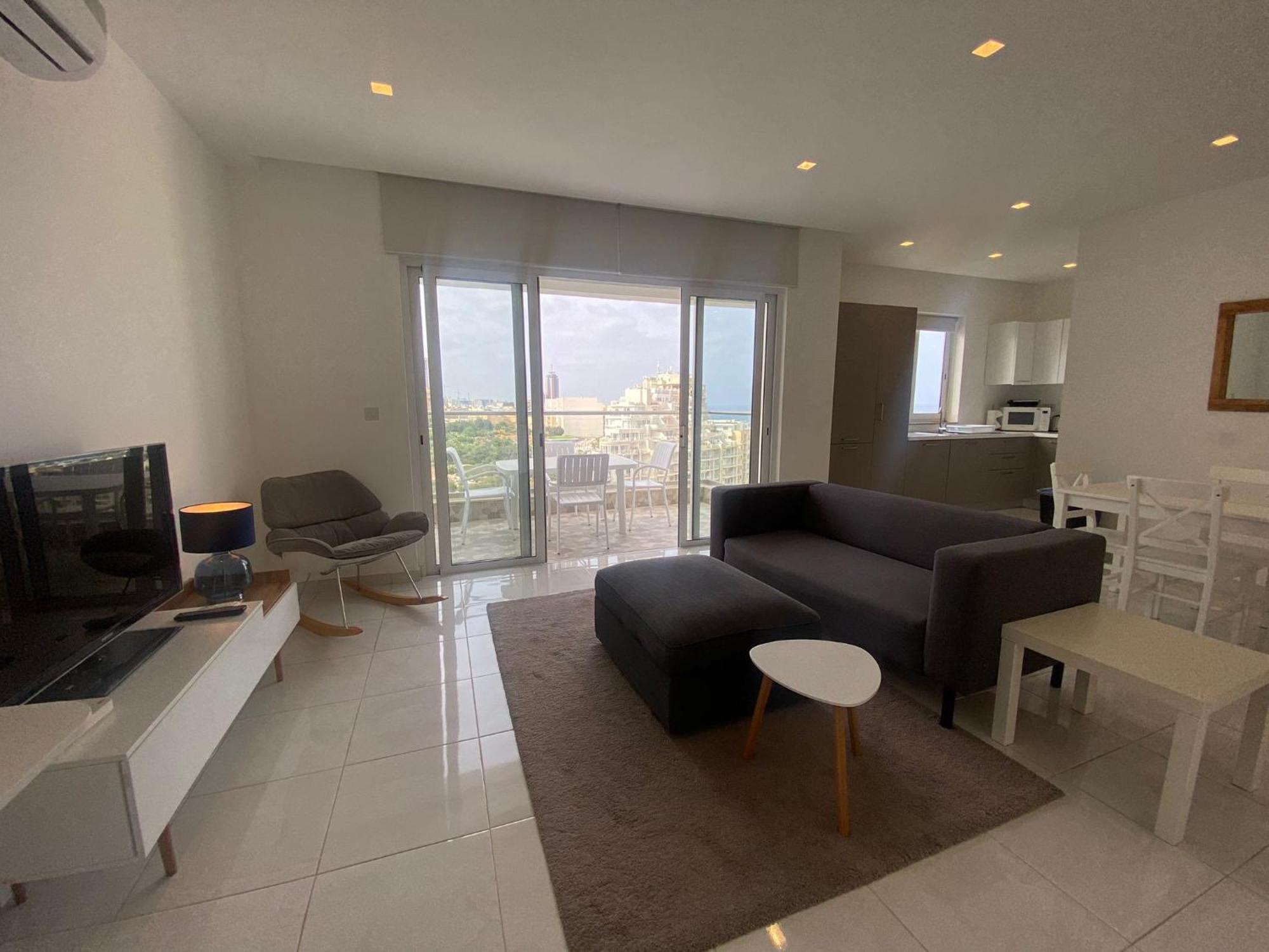 Spectacular Distant Seaview Apt Sliema Exteriör bild